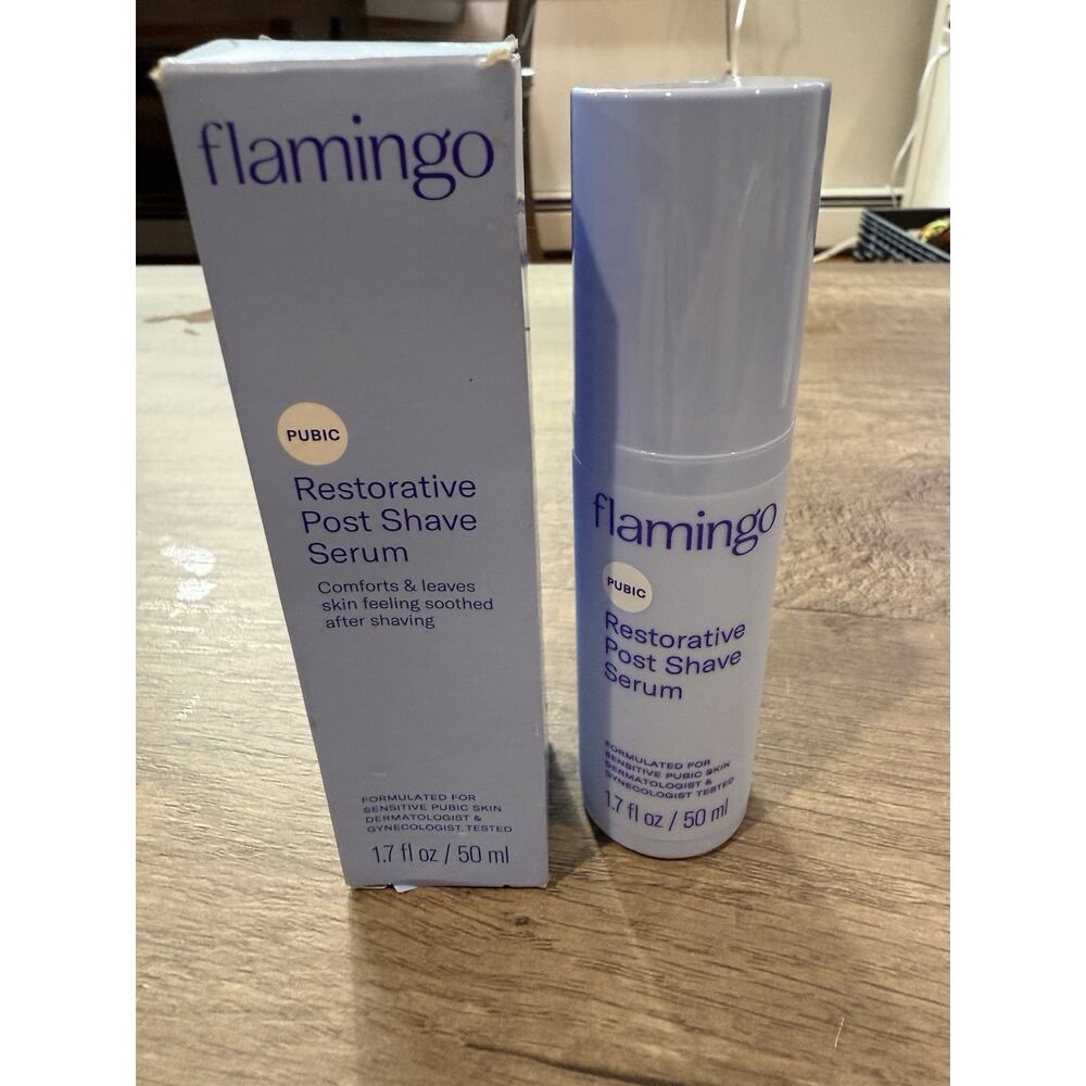 Flamingo Pubic Women’s Restorative Post Shave Serum 1.7oz Comforts & Smooths NEW